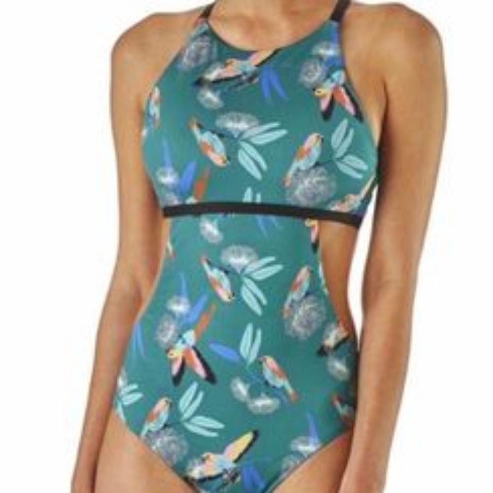 NWT L Patagonia Women's Nireta One-Piece Swimsuit